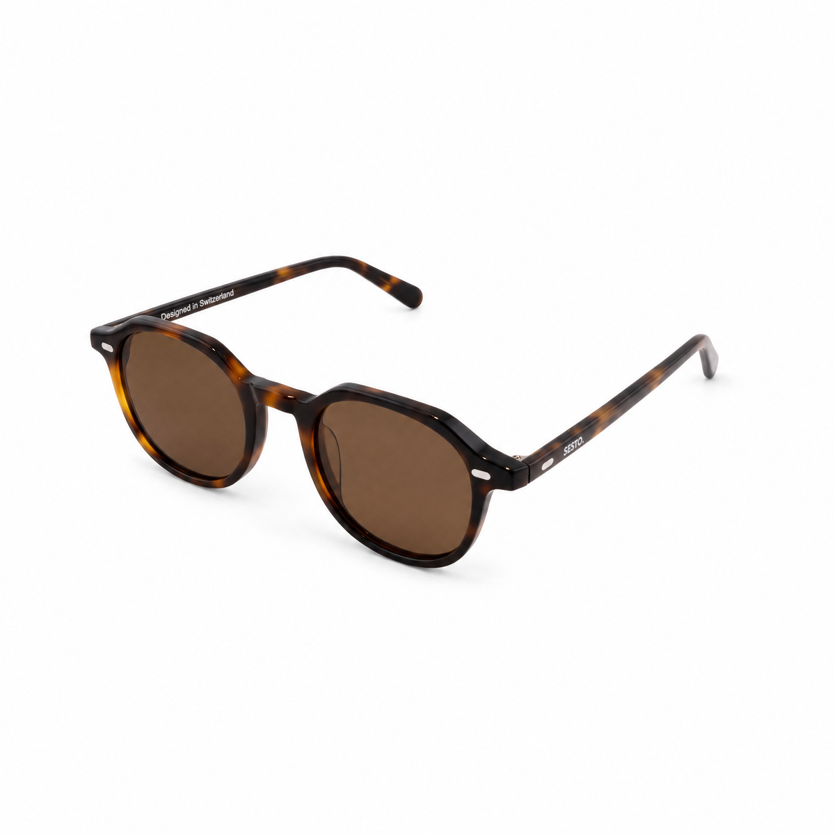 SESTO. ALTO Sonnenbrille in Havana Dunkel