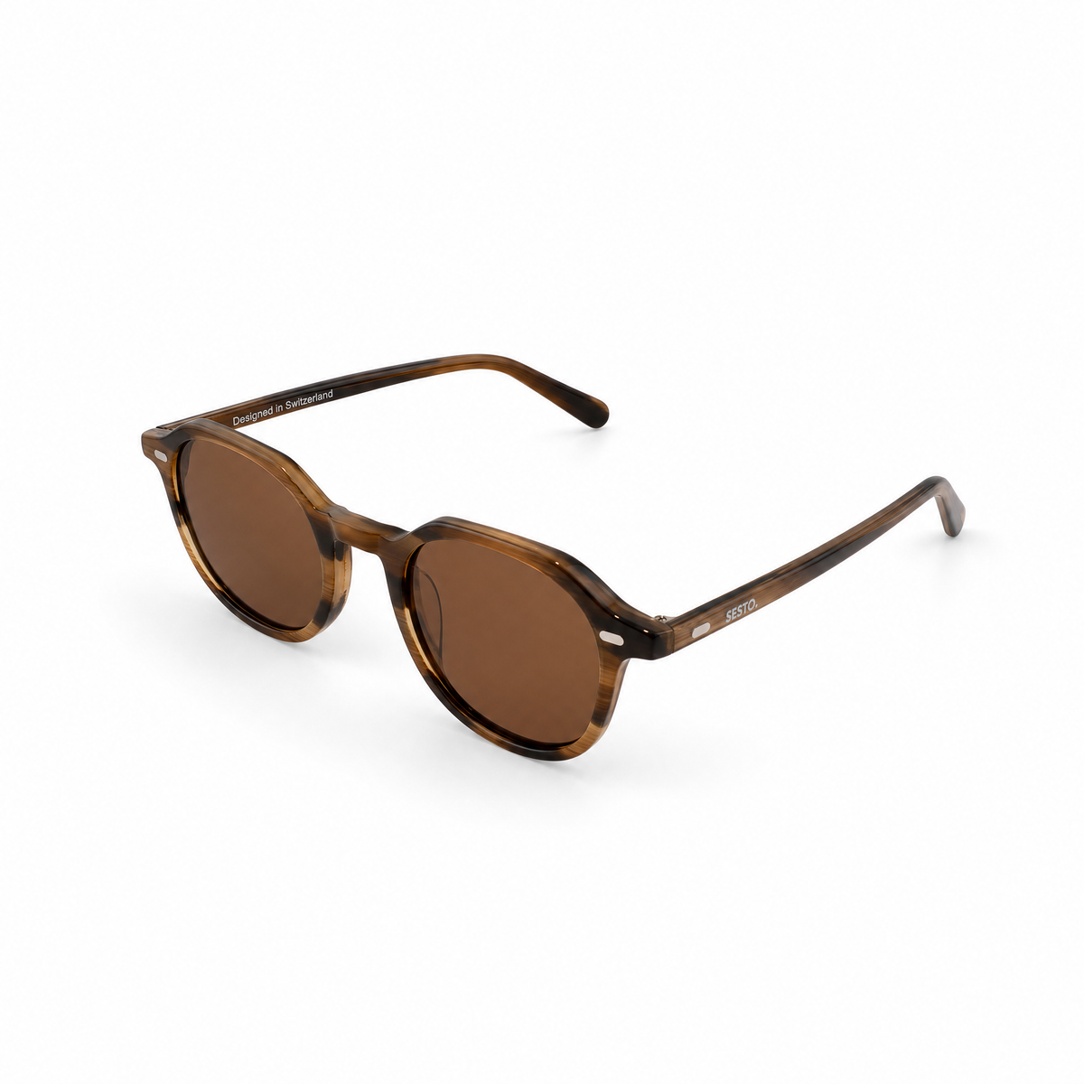 SESTO. ALTO Sonnenbrille in Havana