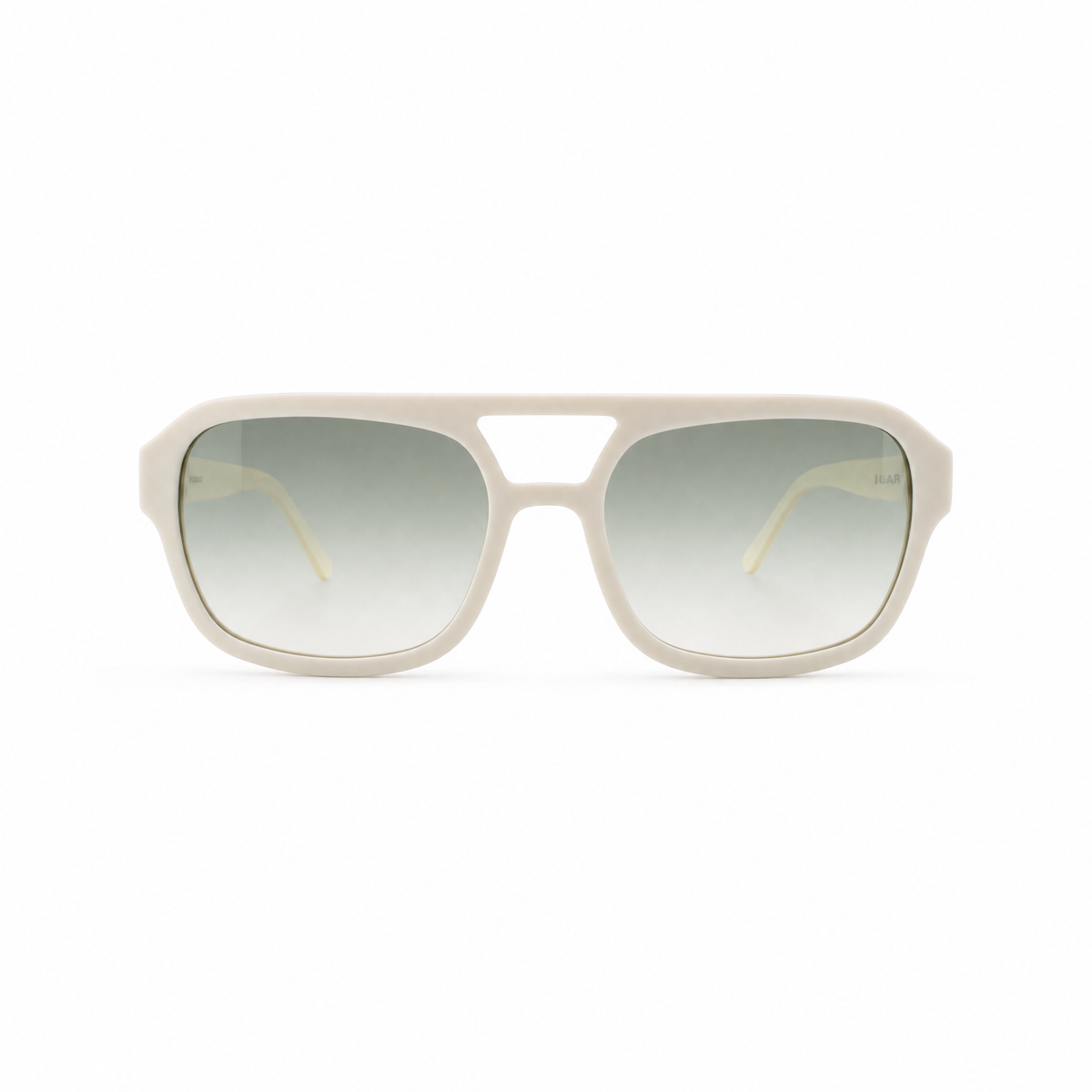 SESTO. AURA Sonnenbrille in Weiss, Vorderansicht
