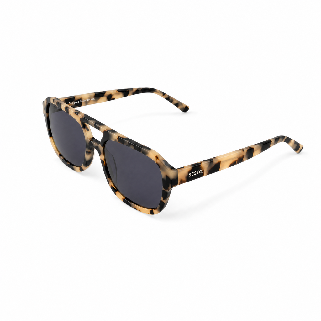 SESTO. AURA Sonnenbrille in Zebra