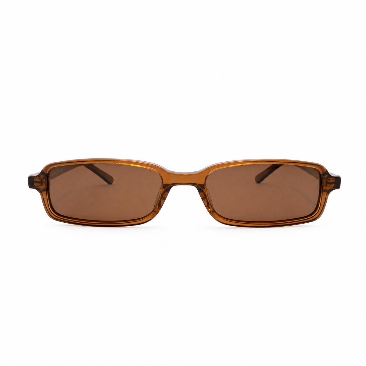 SESTO. CAPO Sonnenbrille in Braun, Vorderansicht