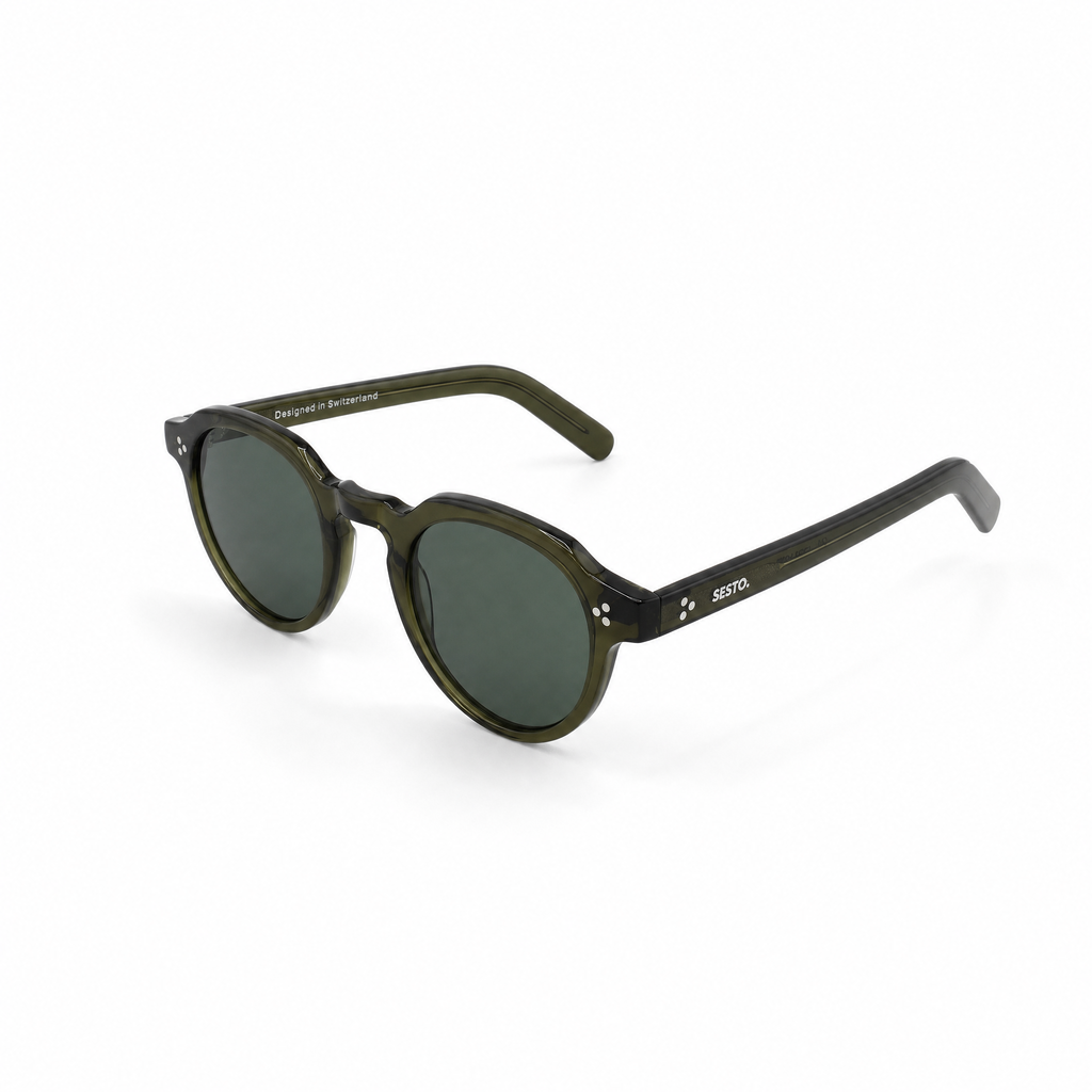 SESTO. CIRO Sonnenbrille in Grün