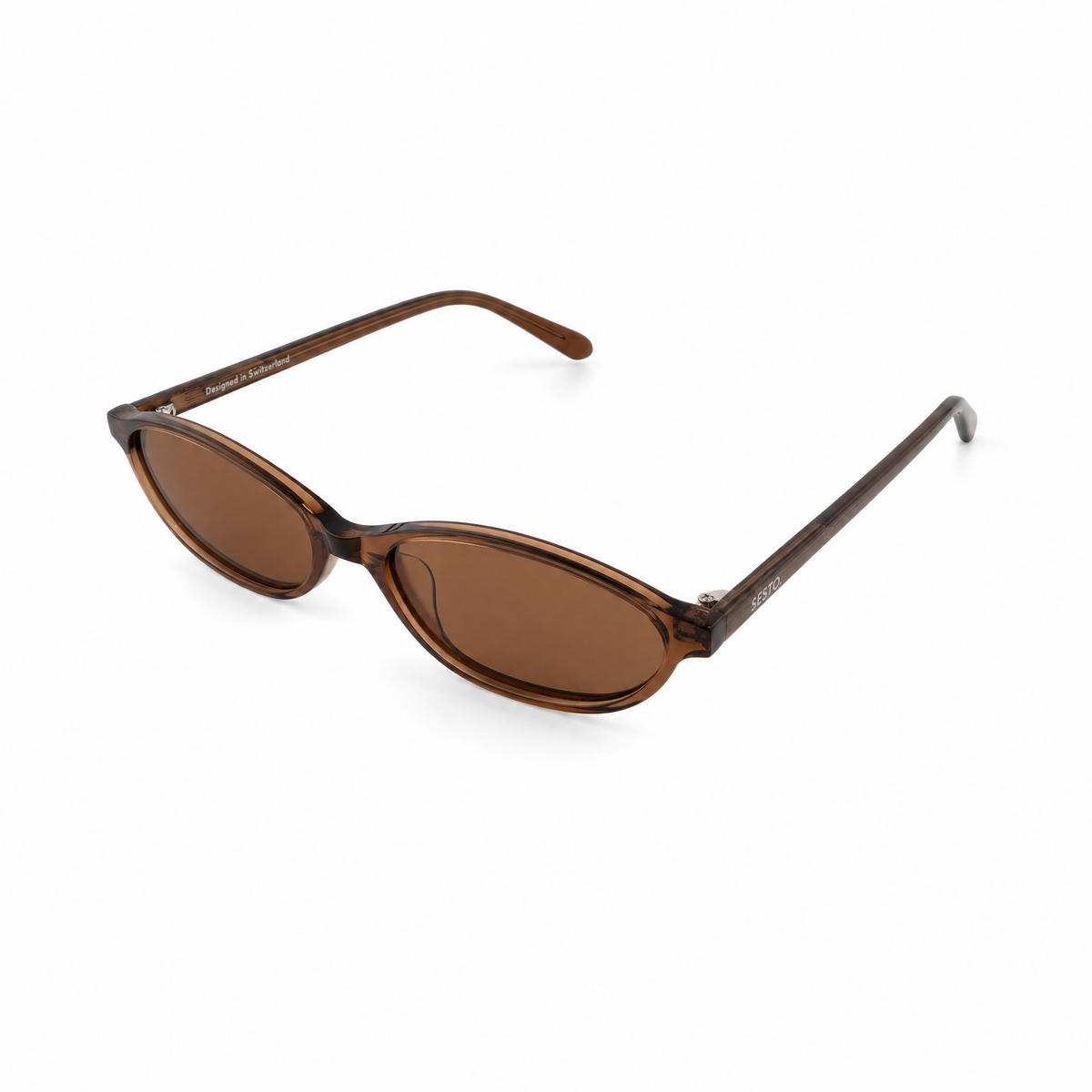 SESTO. FARA Sonnenbrille in Braun