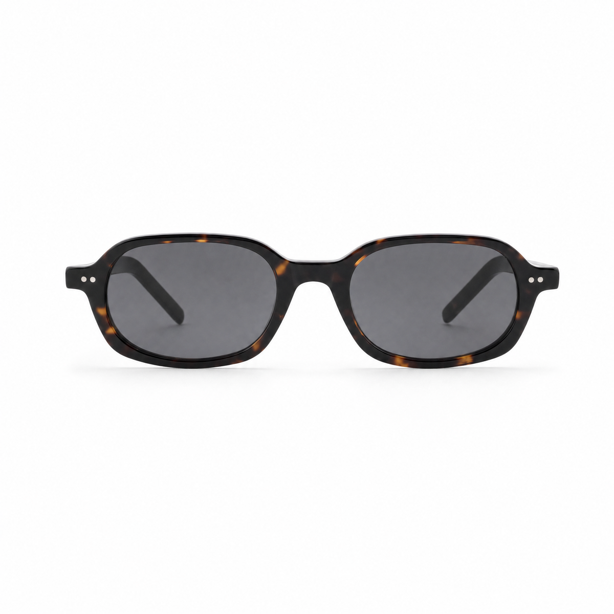 SESTO. LOCO Sonnenbrille in Havana, Vorderansicht