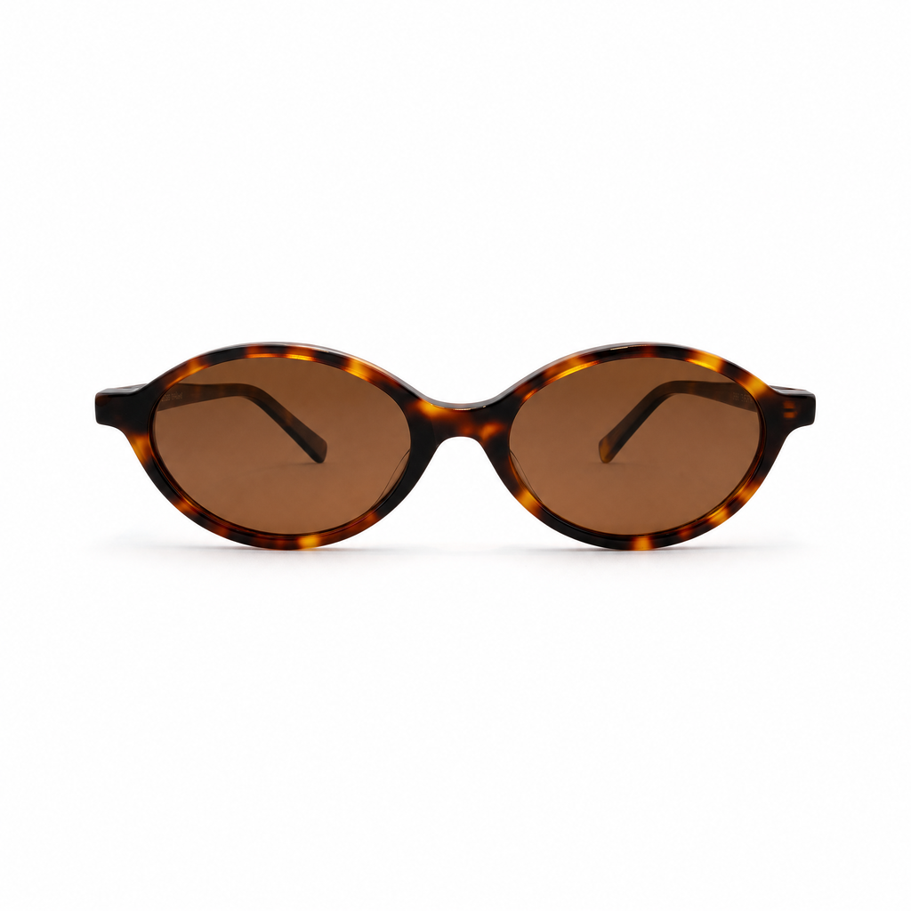 SESTO. NEMO Sonnenbrille in Havana, Vorderansicht