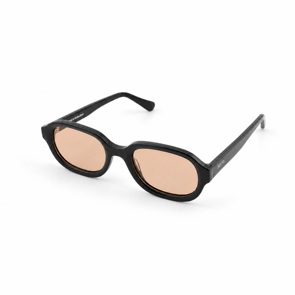 SESTO. RIVO Sonnenbrille in Schwarz
