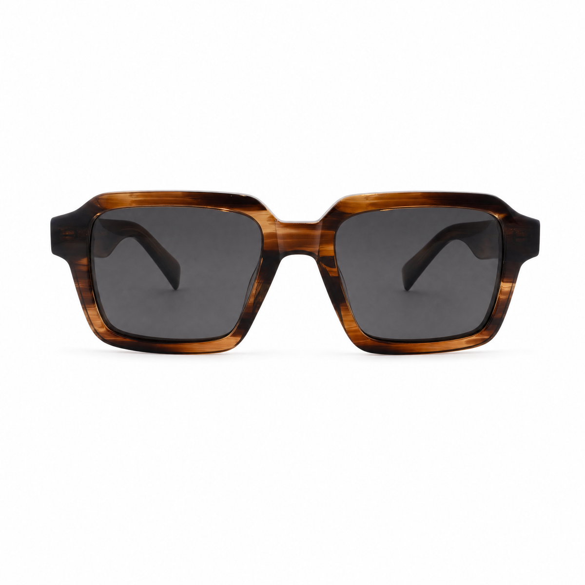 SESTO. SORA Sonnenbrille in Braun, Vorderansicht